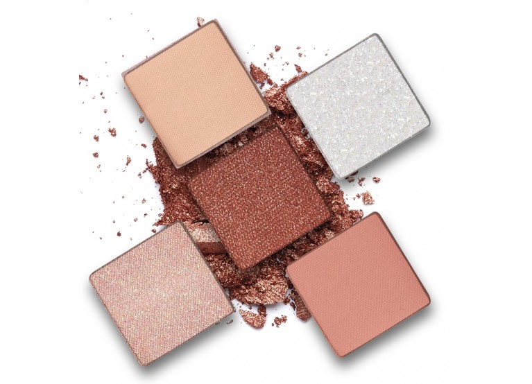 Grigi Pro Palette Metallic Shimmer Eyeshadow Palette 5 Colours