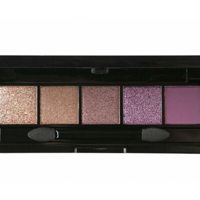 Grigi Pro Palette Metallic Shimmer Eyeshadow Palette 5 Colours