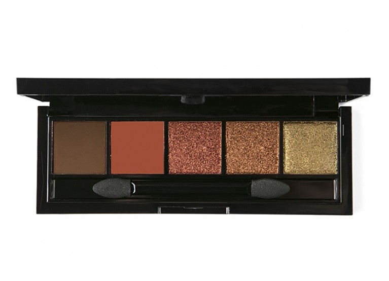 Grigi Pro Palette Metallic Shimmer Eyeshadow Palette 5 Colours