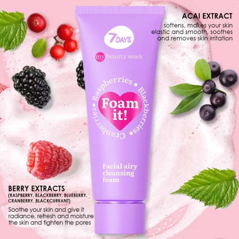 7DAYS MB Foam It Facial Airy Cleansing Foam