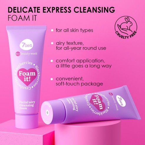 7DAYS MB Foam It Facial Airy Cleansing Foam