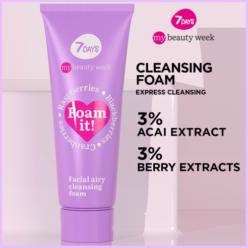 7DAYS MB Foam It Facial Airy Cleansing Foam