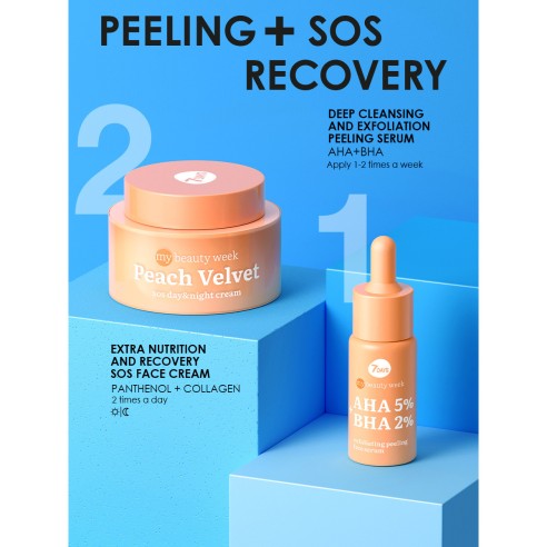 7DAYS MB Peach Velvet SOS Day Night Cream