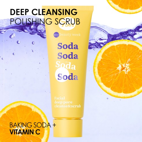 7DAYS MB Soda Facial Deep Pore Cleanse Scrub