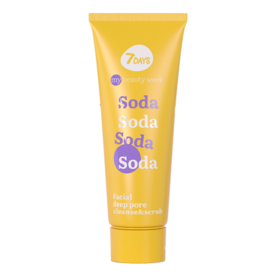 7DAYS MB Soda Facial Deep Pore Cleanse Scrub