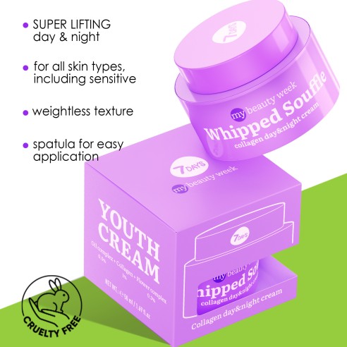 7DAYS MB Whipped Collagen Day Night Cream