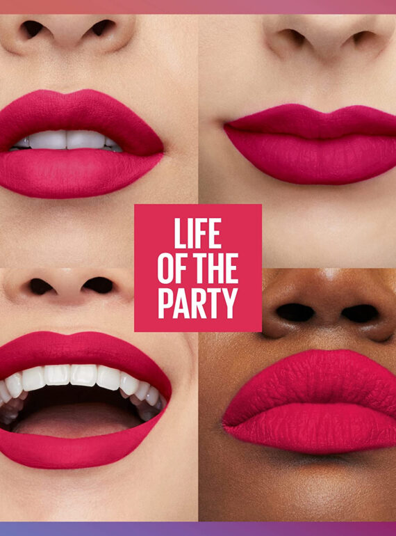 Maybelline Super Stay Matte Ink Birthday Edition 390 Life Party