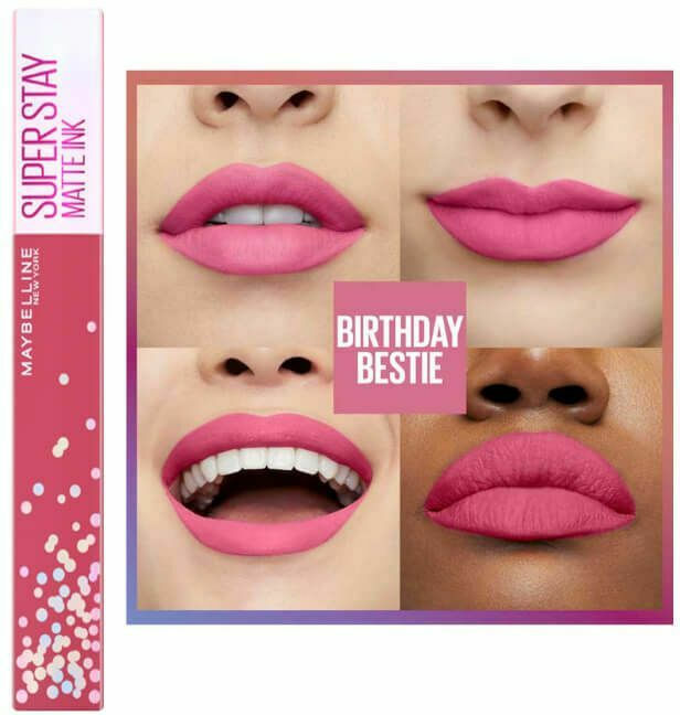 Maybelline Super Stay Matte Ink Birthday Edition 395 Birthday Bestie