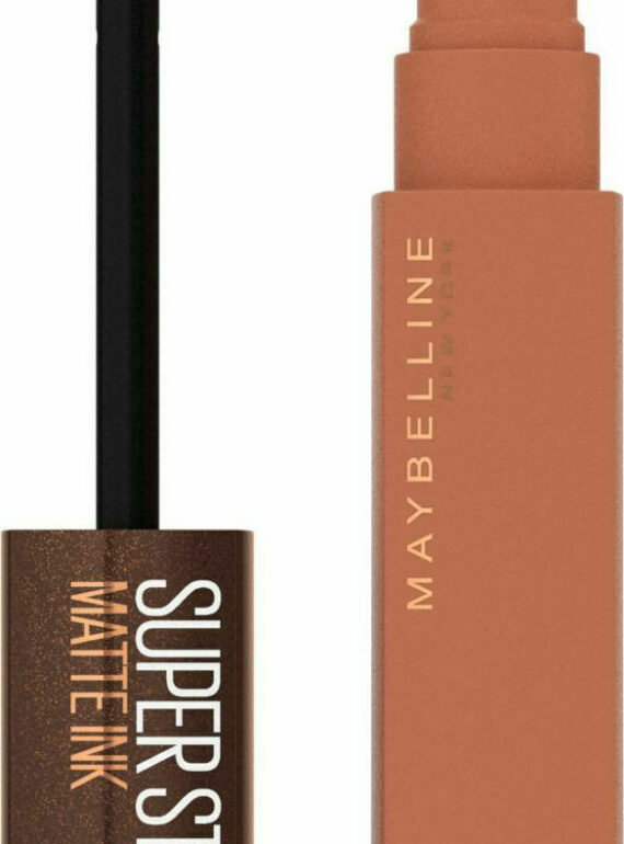 Maybelline Super Stay Matte Ink Liquid Coffee Edition 255 Chai Genius (Copy)