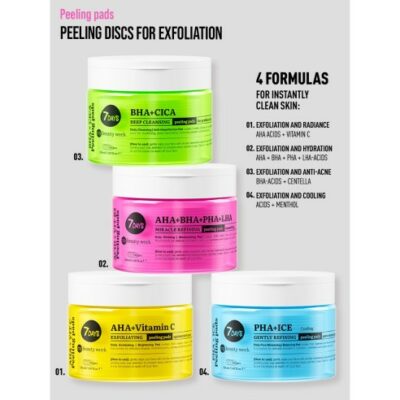 7DAYS Exfoliating Peeling Pads